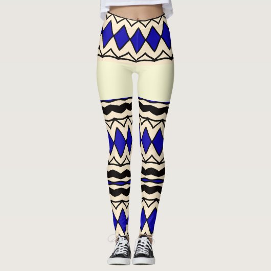 Afrikaans legging-motief leggings (Voorkant)