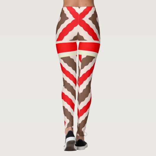 Afrikaans leggingmotief leggings (Achterkant)
