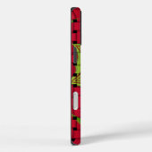Afrikaans liefgeweven rood ontwerp Case-Mate iPhone case (Achterkant / Rechts)