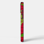 Afrikaans liefgeweven rood ontwerp Case-Mate iPhone case (Achterkant / Links)