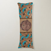 Afrikaans Long Wax Lichaamskussen (Voorkant Verticaal)