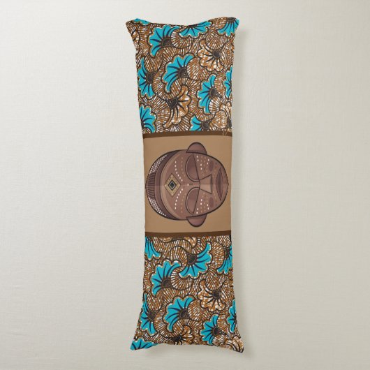 Afrikaans Long Wax Lichaamskussen (Voorkant Verticaal)