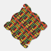 Afrikaans mandje weave Pride Red Yellow Green Blac Bedankdoosjes (Uitgevouwen)