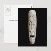 Afrikaans Masker Briefkaart (Voorkant / Achterkant)