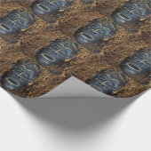 Afrikaans masker cadeaupapier (Hoek)