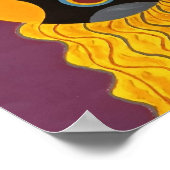 (Afrikaans masker) Lady Poster (Hoek)