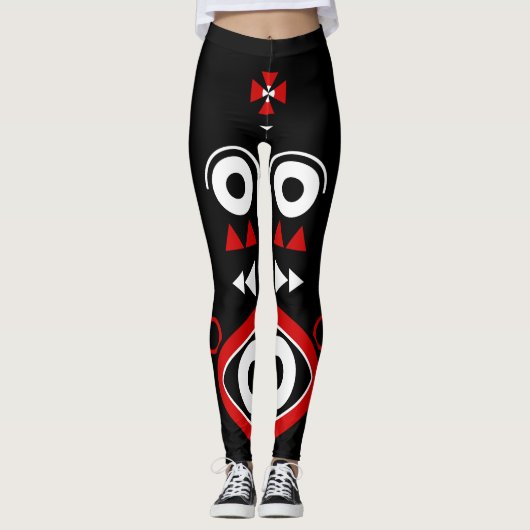 Afrikaans masker leggings (Voorkant)
