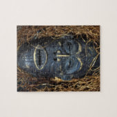 Afrikaans masker legpuzzel (Horizontaal)