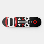 afrikaans masker persoonlijk skateboard (Horizontaal)