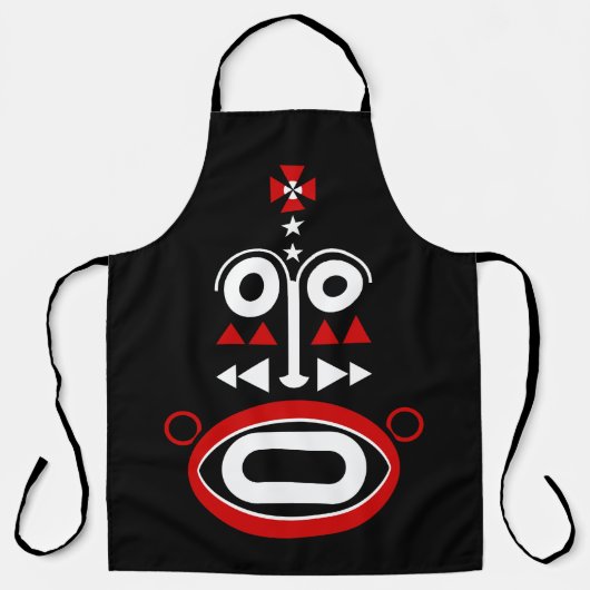 Afrikaans masker schort (Voorkant)