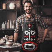 Afrikaans masker schort