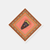Afrikaans masker servet (Hoek)