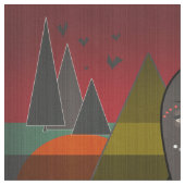 Afrikaans masker stof (Close Up)