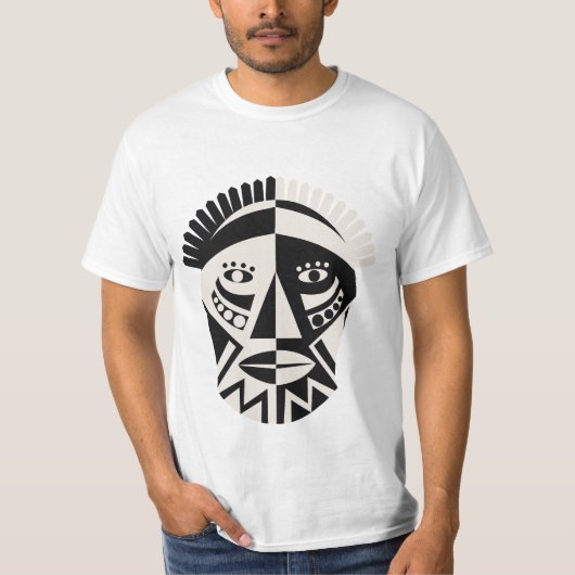 Afrikaans masker t-shirt (Voorkant)