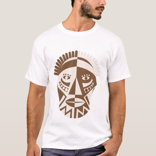 Afrikaans masker t-shirt (Voorkant)