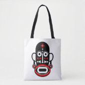 Afrikaans masker tote bag (Voorkant)