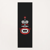 afrikaans masker yogamat (Voorkant)