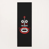 afrikaans masker yogamat (Achterkant)