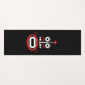 afrikaans masker yogamat (Voorkant (horizontaal))