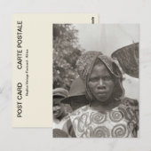 Afrikaans meisje Briefkaart (Voorkant / Achterkant)