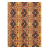 Afrikaans Meisje en Giraffe Tafelkleed (Voorkant)