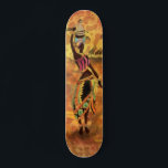 Afrikaans meisje en Giraffe - Vrienden - Kunstteke Persoonlijk Skateboard<br><div class="desc">Afrikaans meisje en Giraffe - Vrienden - Kunsttekening - Afrika Dier en Mensen Schilderen Collectie door MIGNED</div>