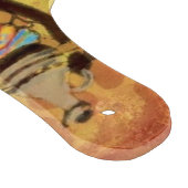 Afrikaans meisje en Giraffe - Vrienden - Kunstteke Snijplank (Hoek)