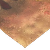 Afrikaans meisje en Giraffe - Vrienden - Kunstteke Tafelkleed (Gekanteld)