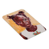 Afrikaans meisje magneet (Rechterzijde)