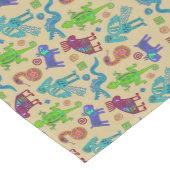 Afrikaans Mexicaans primitief tribaal patroon 1 Korte Tafelloper (Hoek)