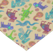 Afrikaans Mexicaans primitief tribaal patroon 1 Tafelkleed (Gekanteld)