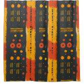 Afrikaans modderlaken douchegordijn (Voorkant)