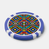Afrikaans Ndebele Poker Chips (Enkel)