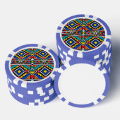 Afrikaans Ndebele Poker Chips (Opstapeling)