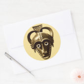 Afrikaans ontwerp #11 @ Stylnic Ronde Sticker (Envelop)