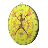 Afrikaans ontwerp dartbord (Voorkant Rechts)