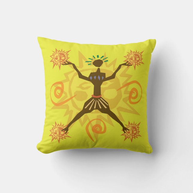 Afrikaans ontwerp kussen (Voorkant)