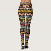 Afrikaans ontwerp leggings (Achterkant)