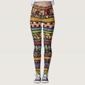 Afrikaans ontwerp leggings (Voorkant)