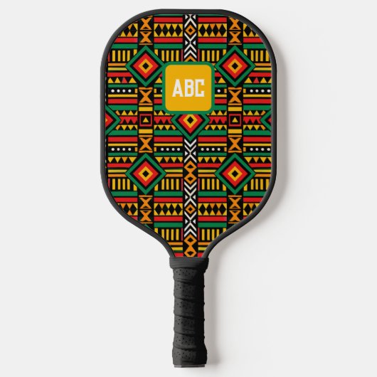 Afrikaans ontwerp pickleball paddle (Voorkant)