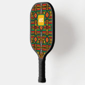 Afrikaans ontwerp pickleball paddle (Links)