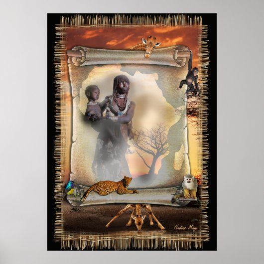 Afrikaans ontwerp poster (Voorkant)