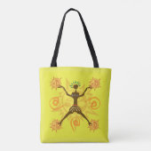 Afrikaans ontwerp tote bag (Achterkant)