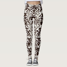 Afrikaans Ornament zwart wit