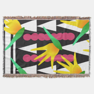 Afrikaans Paradijs Bloemendecor Moderne Minimalist Deken