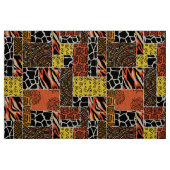 Afrikaans Patchwork Stammen Dierenprint Patroon Stof (Fat Quarter)