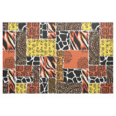 Afrikaans Patchwork Stammen Dierenprint Patroon Stof (Fat Quarter)