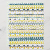 Afrikaans patroon (Voorkant / Achterkant)