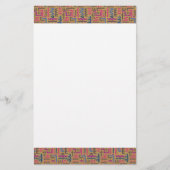 Afrikaans patroon briefpapier (Voorkant)