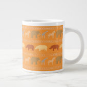 Afrikaans patroon grote koffiekop (Rechts)